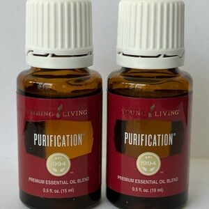 MAKE AN OFFER - 2 NEW bottles PURIFICATION -young living essential oils